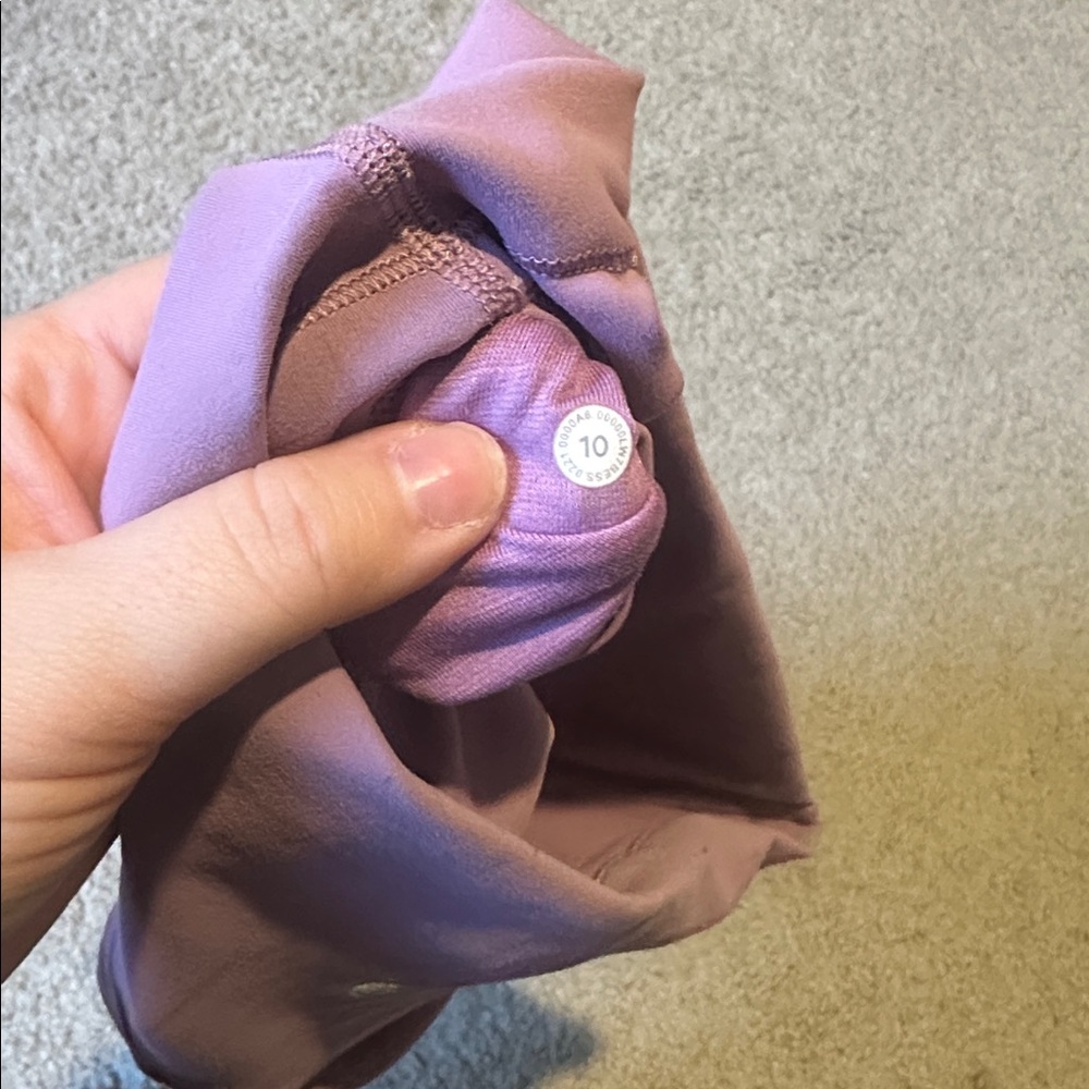 lululemon athletica Mauve Pink High-Rise Bike Shorts - Picture 7 of 8